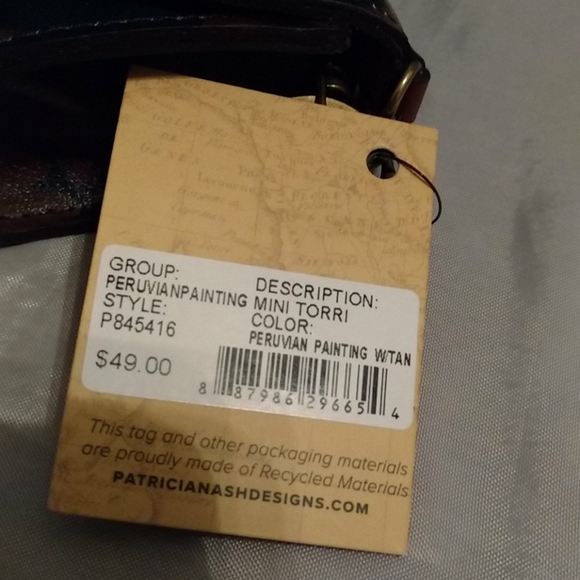 Patricia Nash mini Torri NWT peruvian - Picture 2 of 4